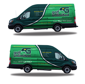 Car Wrap Design by Martin Prihatna for Golf Unlimited, LLC | Design #33495668