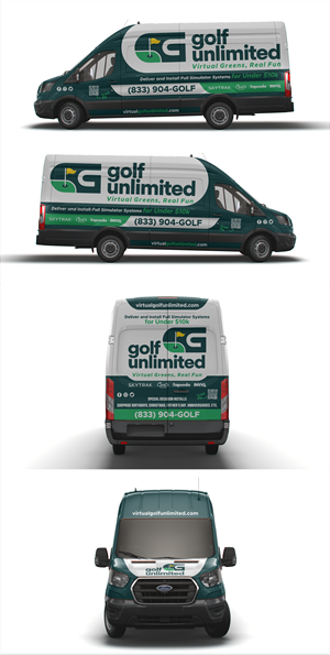 Car Wrap-Design von yanuar wahyu h für Golf Unlimited, LLC | Design: #33503902