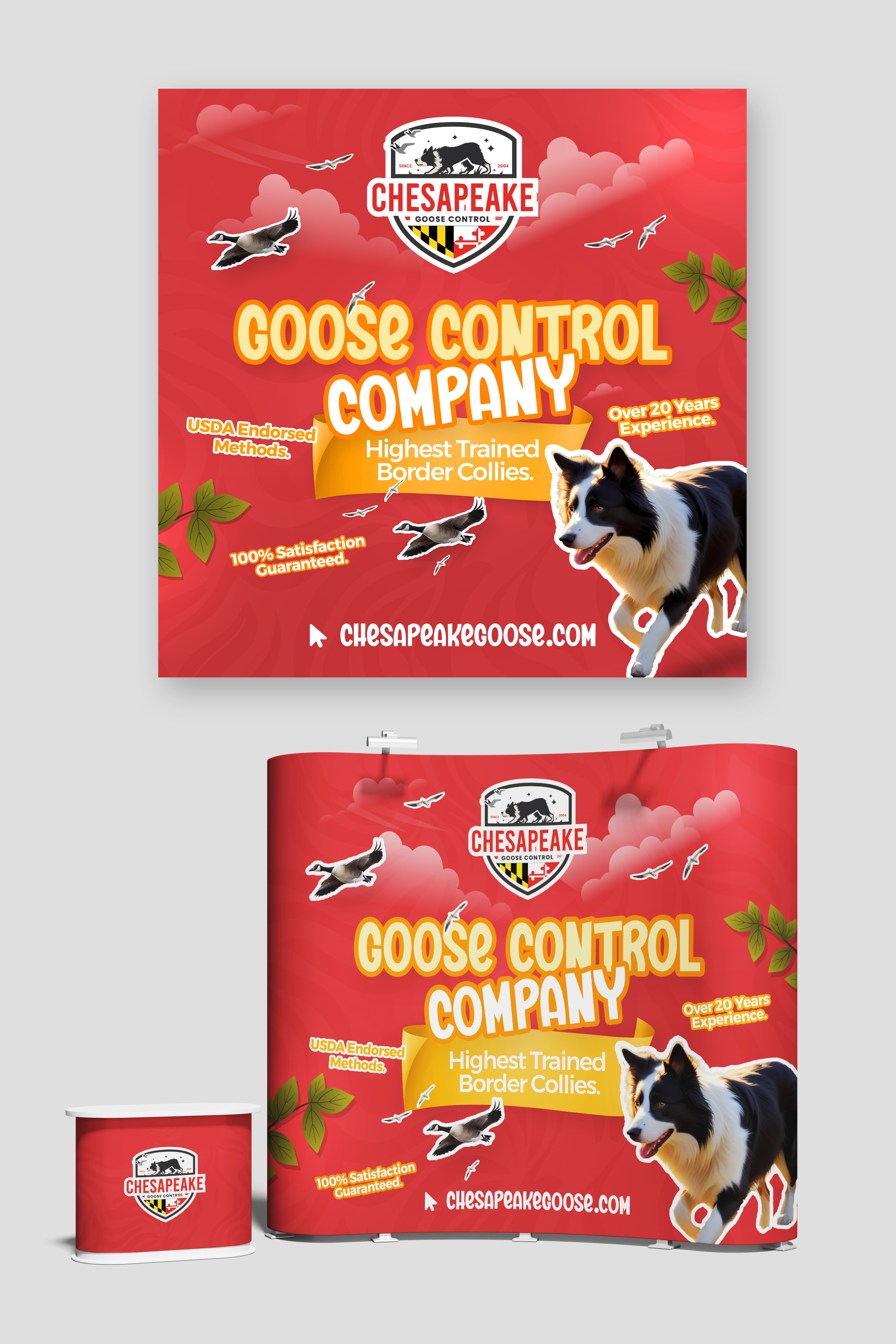 Trade Show Booth Design by Graphic Guy for this project | Design #33484856