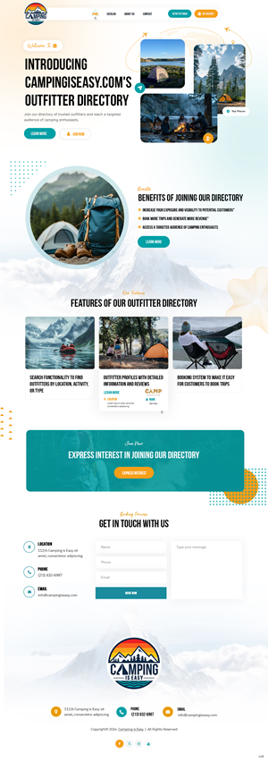 Landing Page Design by pb for this project | Design: #33484493