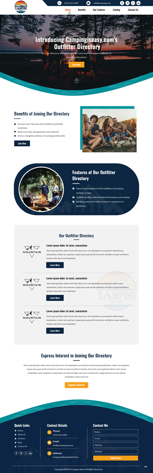 Design de Page d'Accueil par pb pour ce projet | Design : #33496765