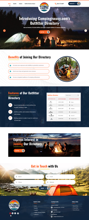 Design de Page d'Accueil par pb pour ce projet | Design : #33496771