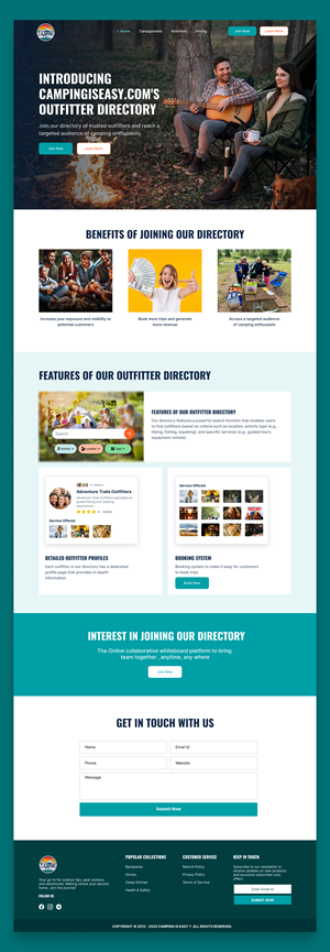 Landing Page Design by lemosys infotech