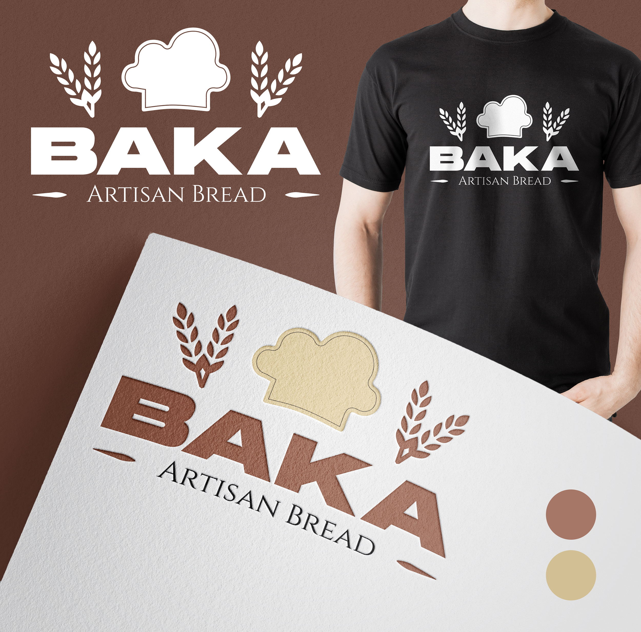 Logo Design by Bakuta Design for BAKA | Design #33517557
