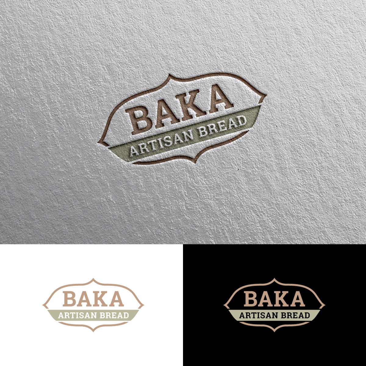 Logo Design by Alex Henry for BAKA | Design #33478362