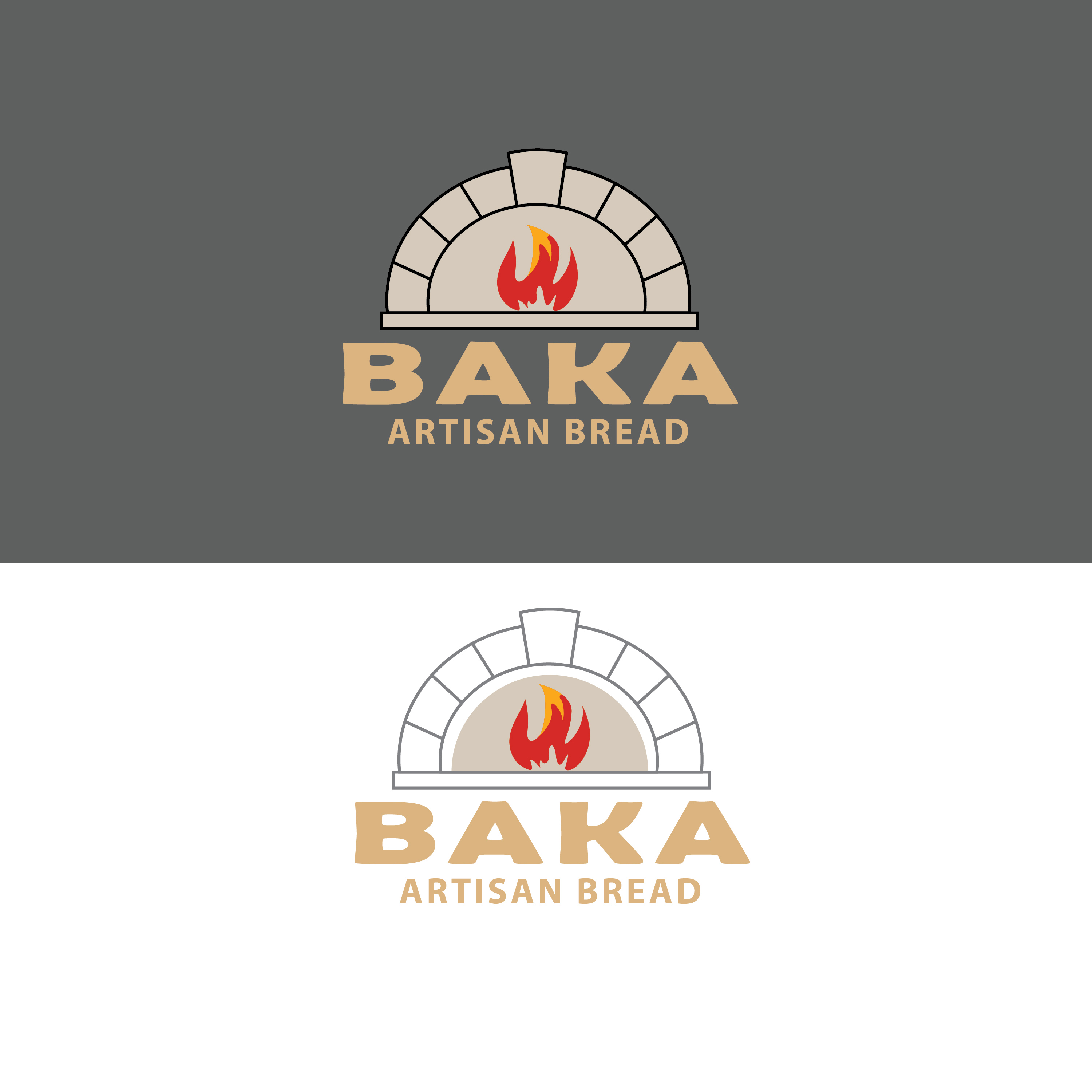 Logo Design by bethmage janaka for BAKA | Design #33522103