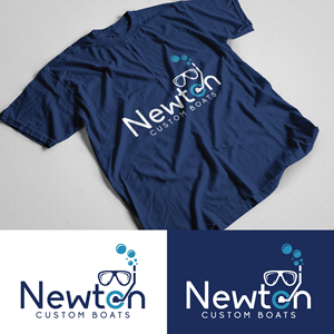 Logo Design by StromDesignHub for Newton Custom Boats | Design #33484162