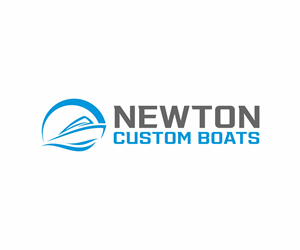 Logo-Design von Thati Designs für Newton Custom Boats | Design: #33502703
