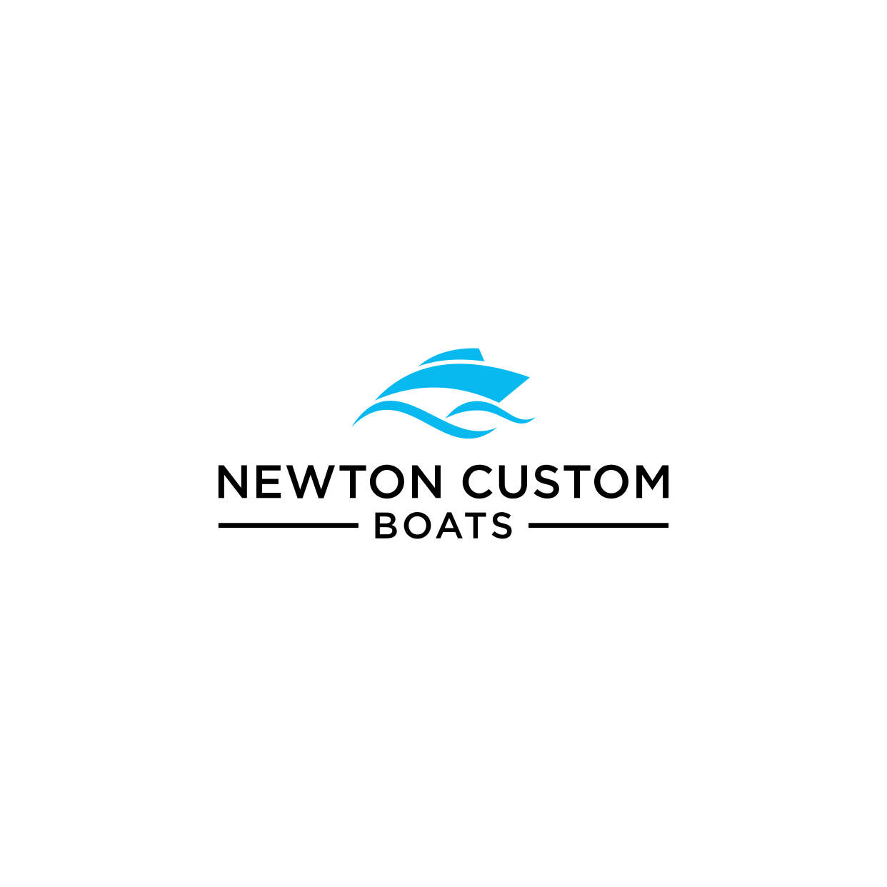 Logo-Design von Kaze56 für Newton Custom Boats | Design #33483178