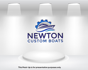 Diseño de Logo por niajul hok para Newton Custom Boats | Diseño: #33488629