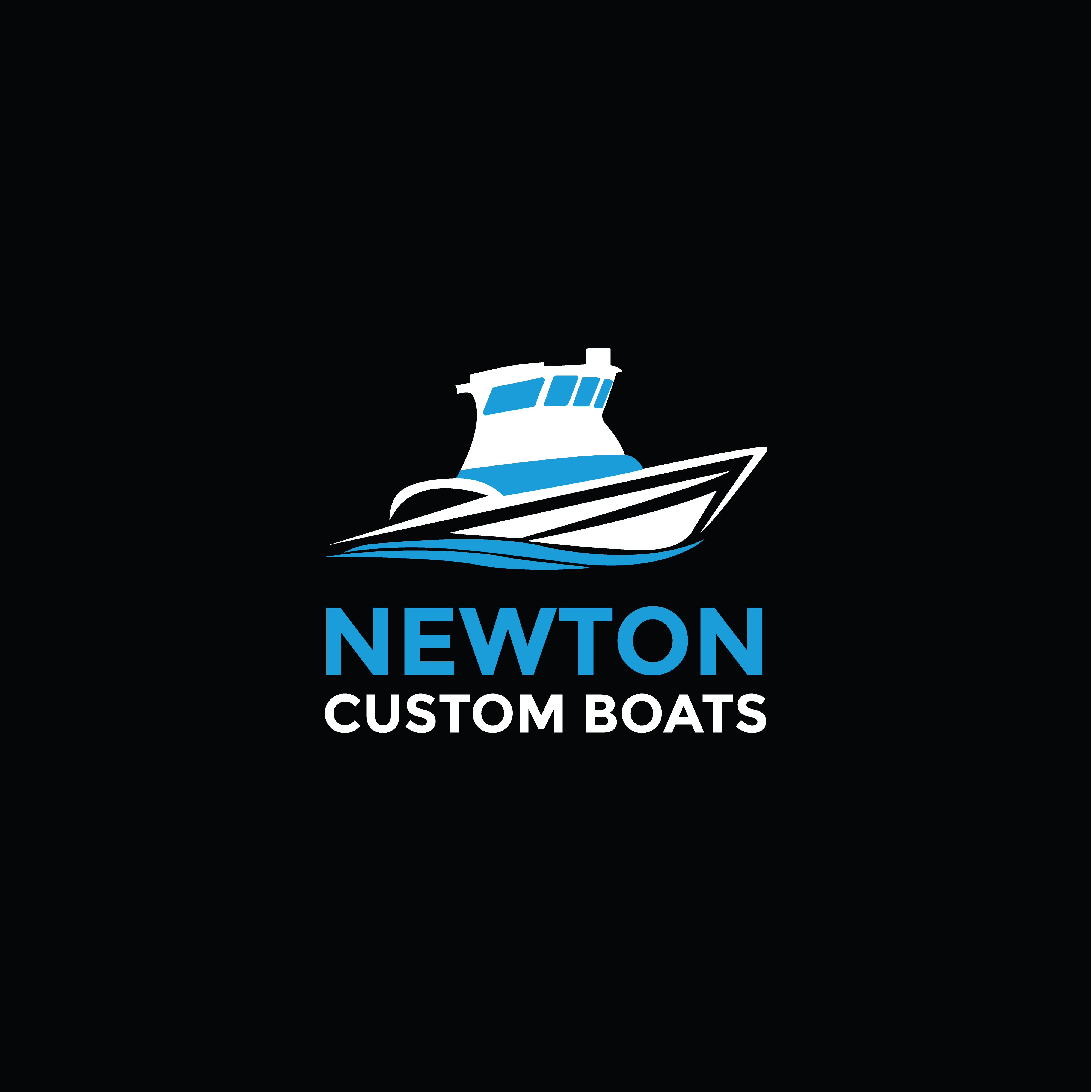 Logo Design by Casey Kelechi for Newton Custom Boats | Design #33494460