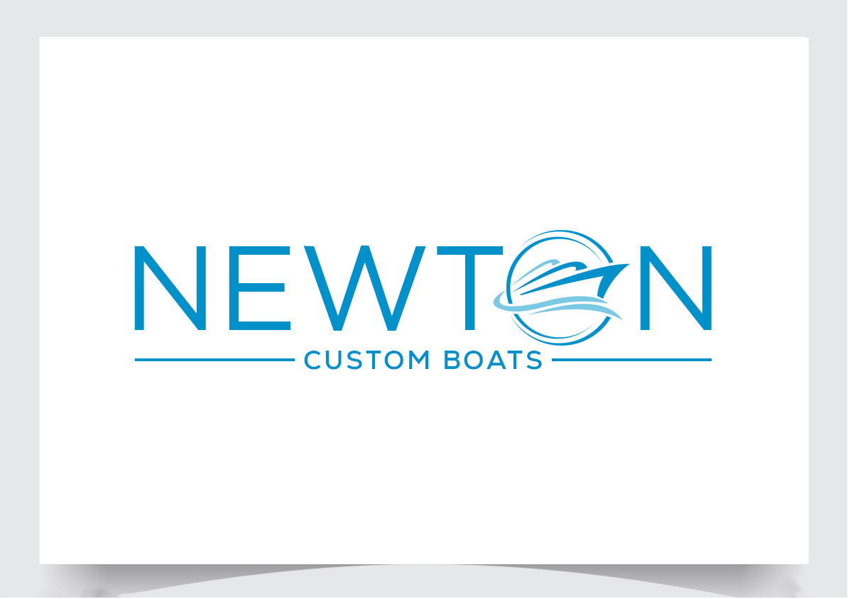 Logo Design by Liinart for Newton Custom Boats | Design #33481380