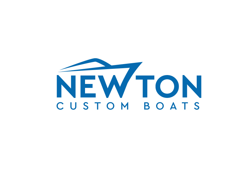 Logo Design by 4lv for Newton Custom Boats | Design #33514906