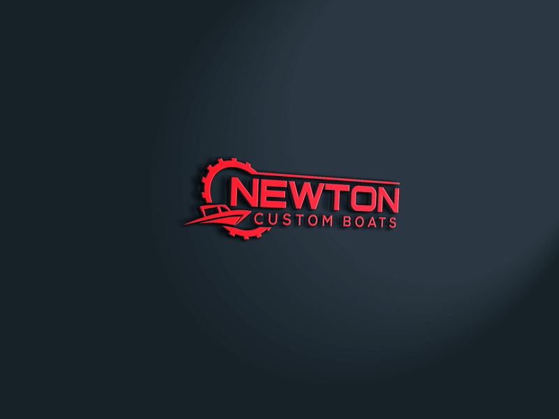 Logo Design by AbdurRahim@ for Newton Custom Boats | Design #33487192