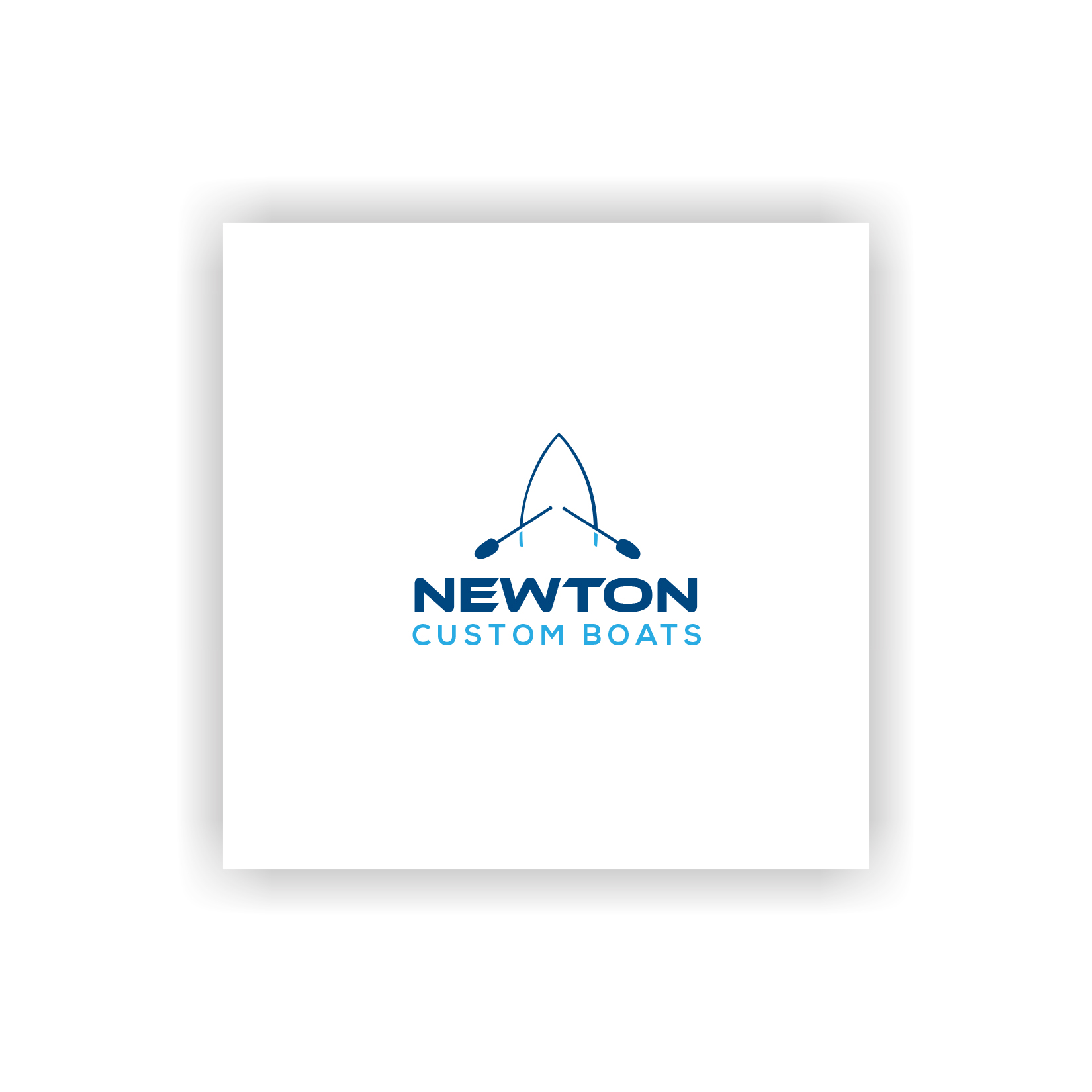 Logo-Design von shahalam1957 für Newton Custom Boats | Design #33491064