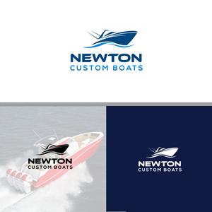 Diseño de Logo por shahalam1957 para Newton Custom Boats | Diseño: #33491329