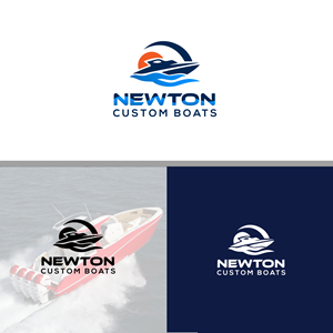 Diseño de Logo por shahalam1957 para Newton Custom Boats | Diseño: #33491444