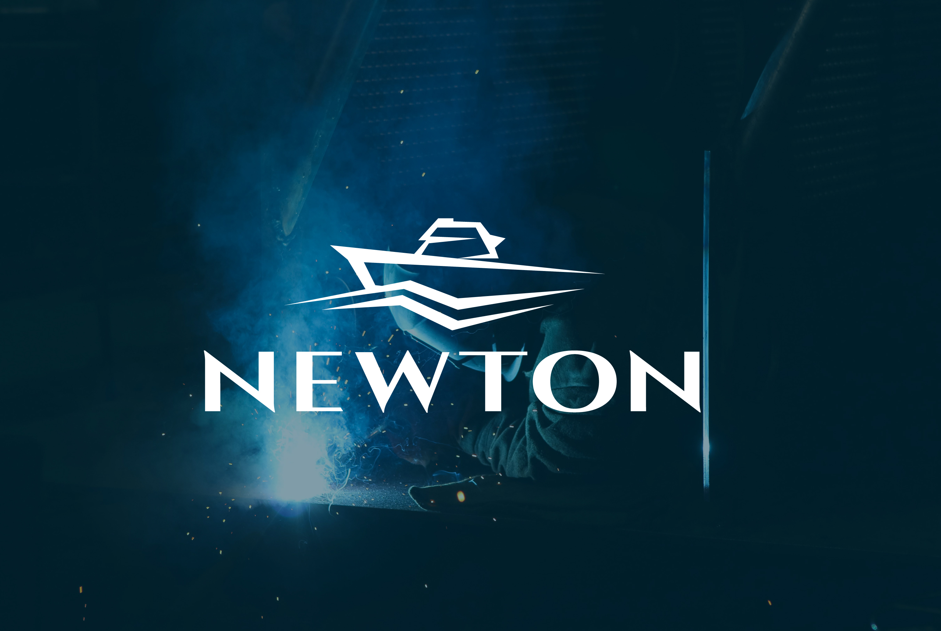 Logo Design by zeykan for Newton Custom Boats | Design #33527221