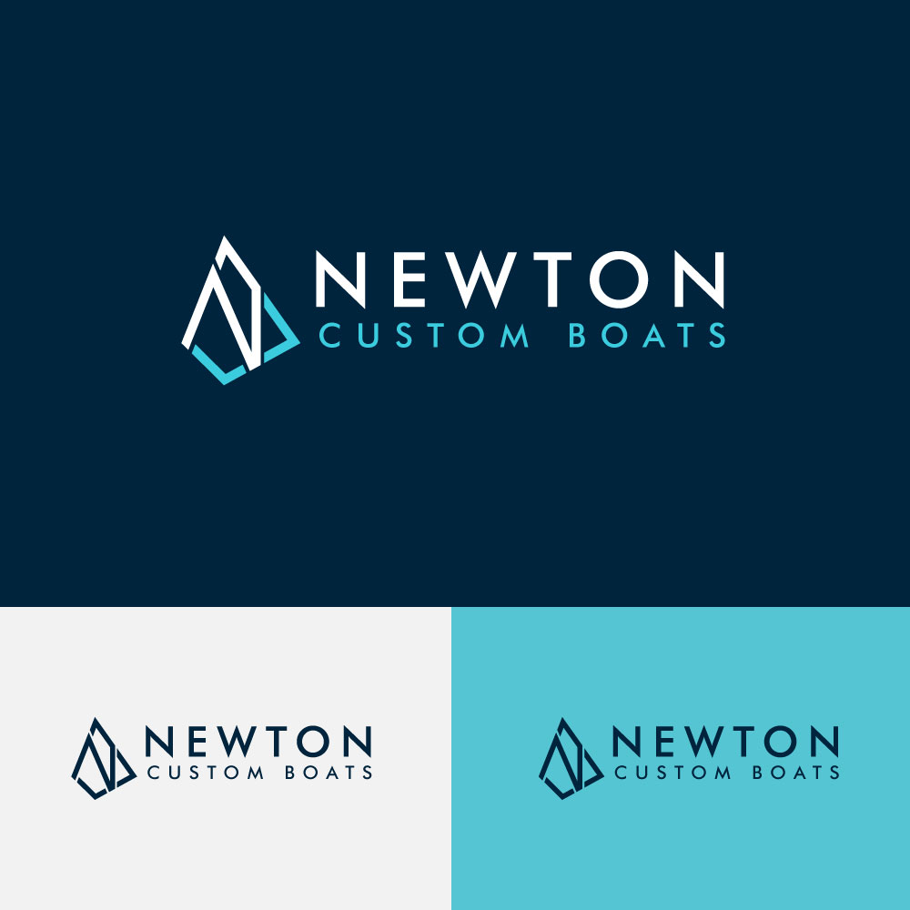 Logo-Design von webeezine für Newton Custom Boats | Design #33484854