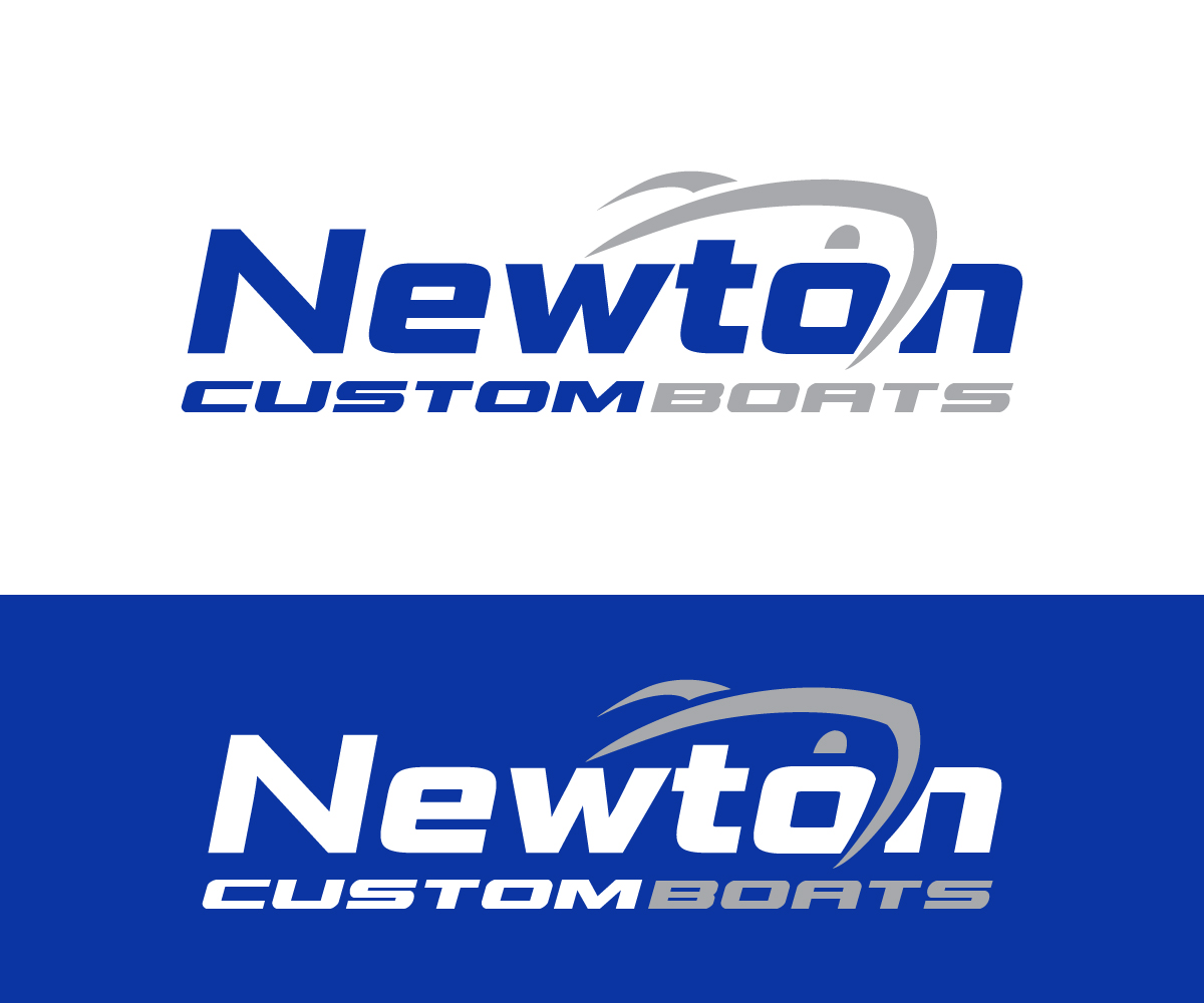 Logo-Design von edwinnegz1 für Newton Custom Boats | Design #33480259