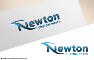 Logo-Design von Rubia@ für Newton Custom Boats | Design: #33481436