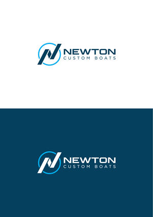 Logo Design by MX-Design for Newton Custom Boats | Design: #33518127