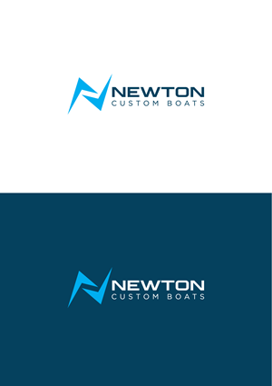 Logo Design by MX-Design for Newton Custom Boats | Design: #33518128