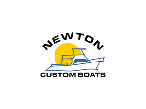 Logo Design by BNdesigner for Newton Custom Boats | Design: #33498877