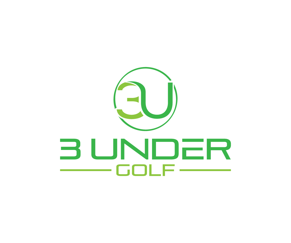 Logo-Design von Adi Graphics für 3 Under Golf Co | Design #33483316
