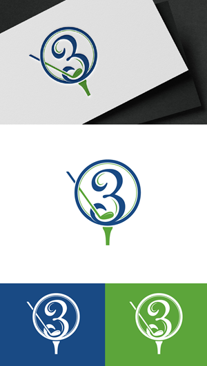 Logo Design by Loknath for 3 Under Golf Co | Design: #33483939