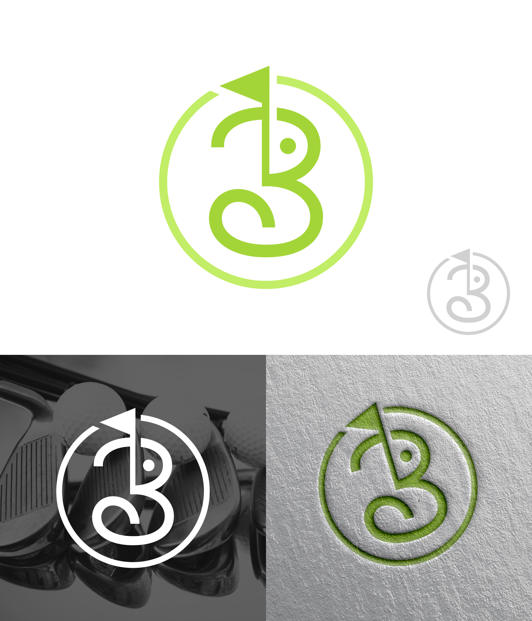 Logo-Design von Aezakmi für 3 Under Golf Co | Design #33527494