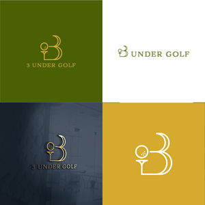 Logo Design by Brandhero for 3 Under Golf Co | Design: #33522422