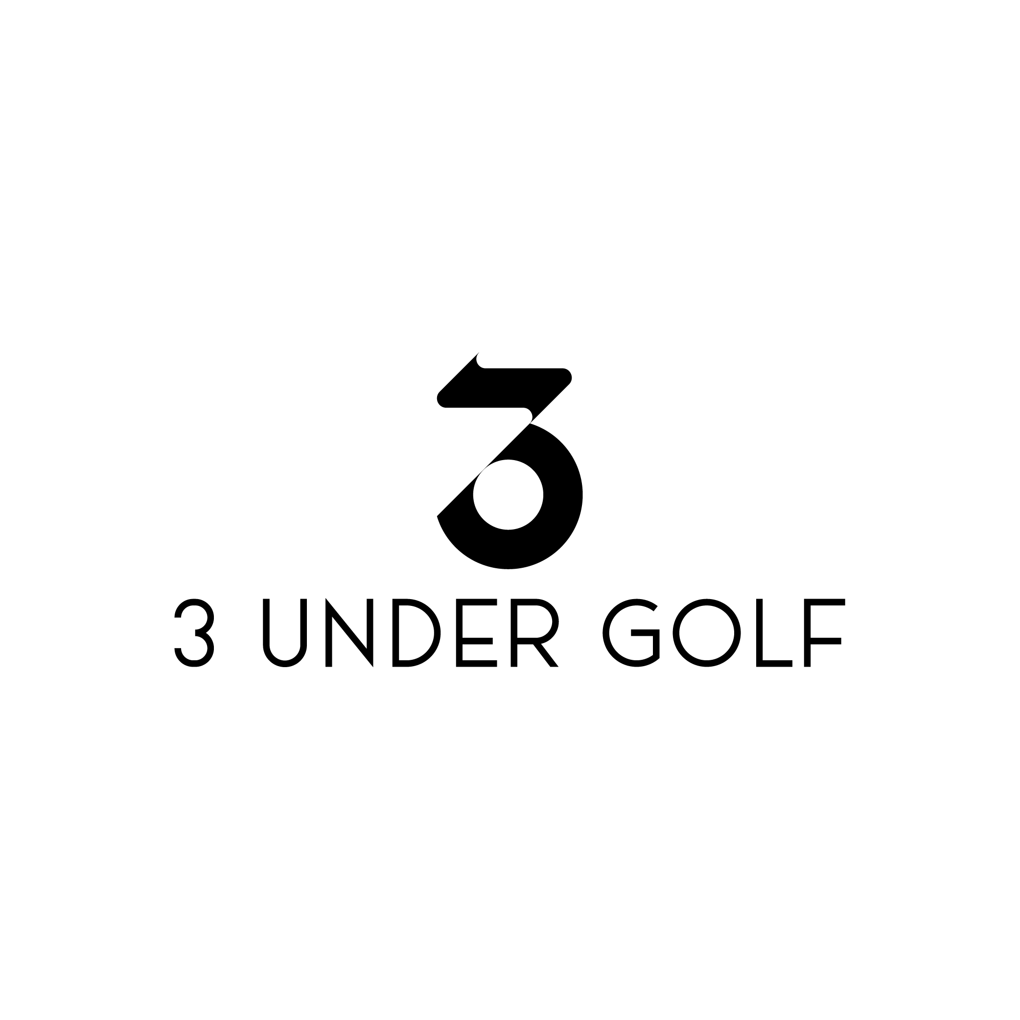 Logo Design by Daffa Bagas for 3 Under Golf Co | Design #33496223