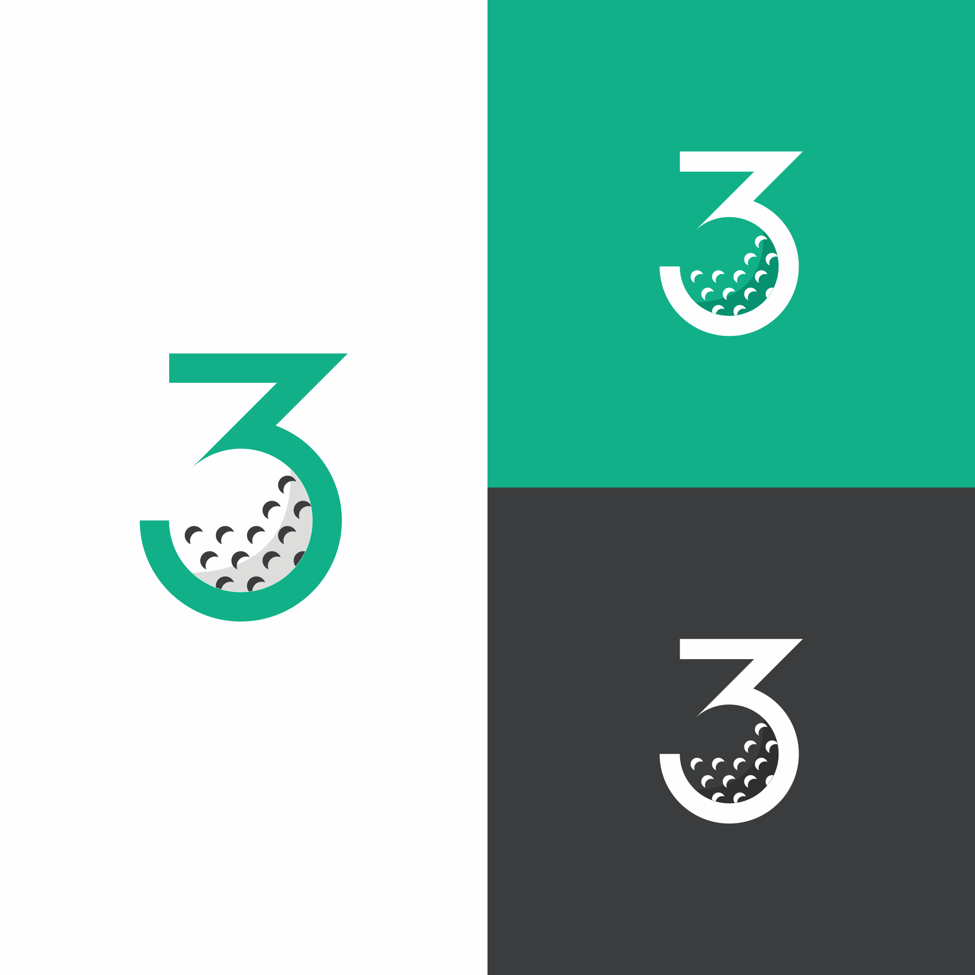 Diseño de Logo por hidayati123 para 3 Under Golf Co | Diseño #33523897
