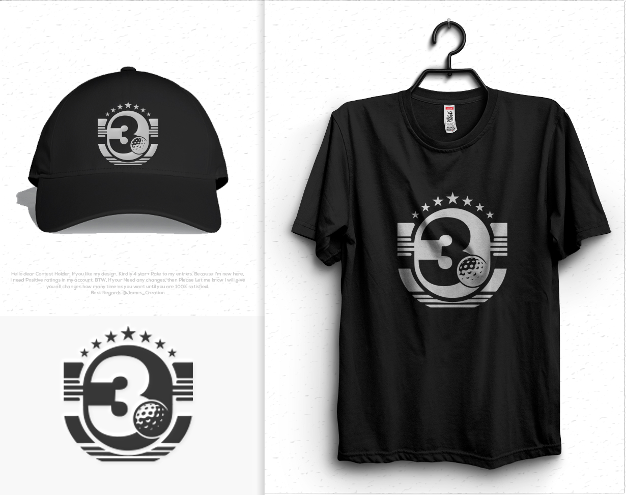 Logo Design by Pilot_DesignR™ for 3 Under Golf Co | Design #33480141