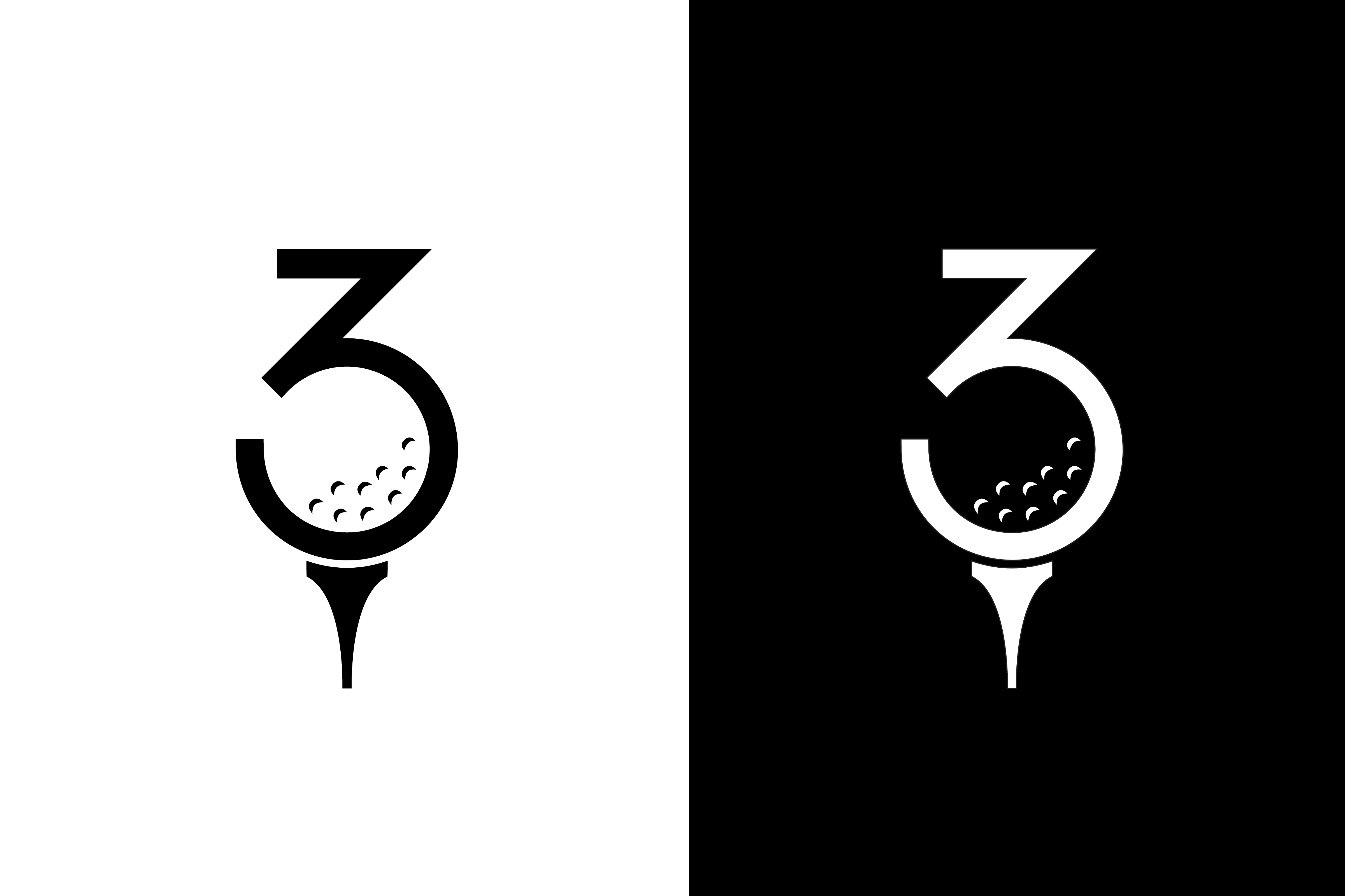 Logo-Design von Emjey Design für 3 Under Golf Co | Design #33484536