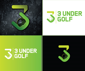 Logo Design by S5 for 3 Under Golf Co | Design: #33513619