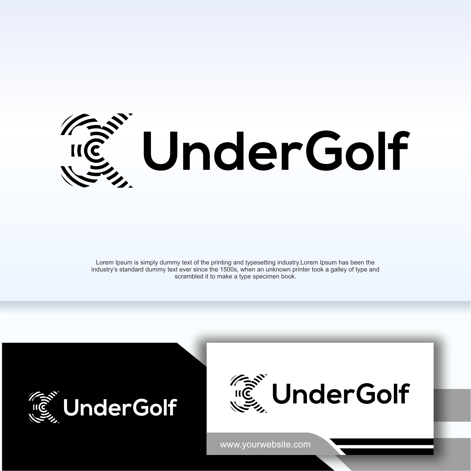 Logo Design by Apache Kretek for 3 Under Golf Co | Design #33485899