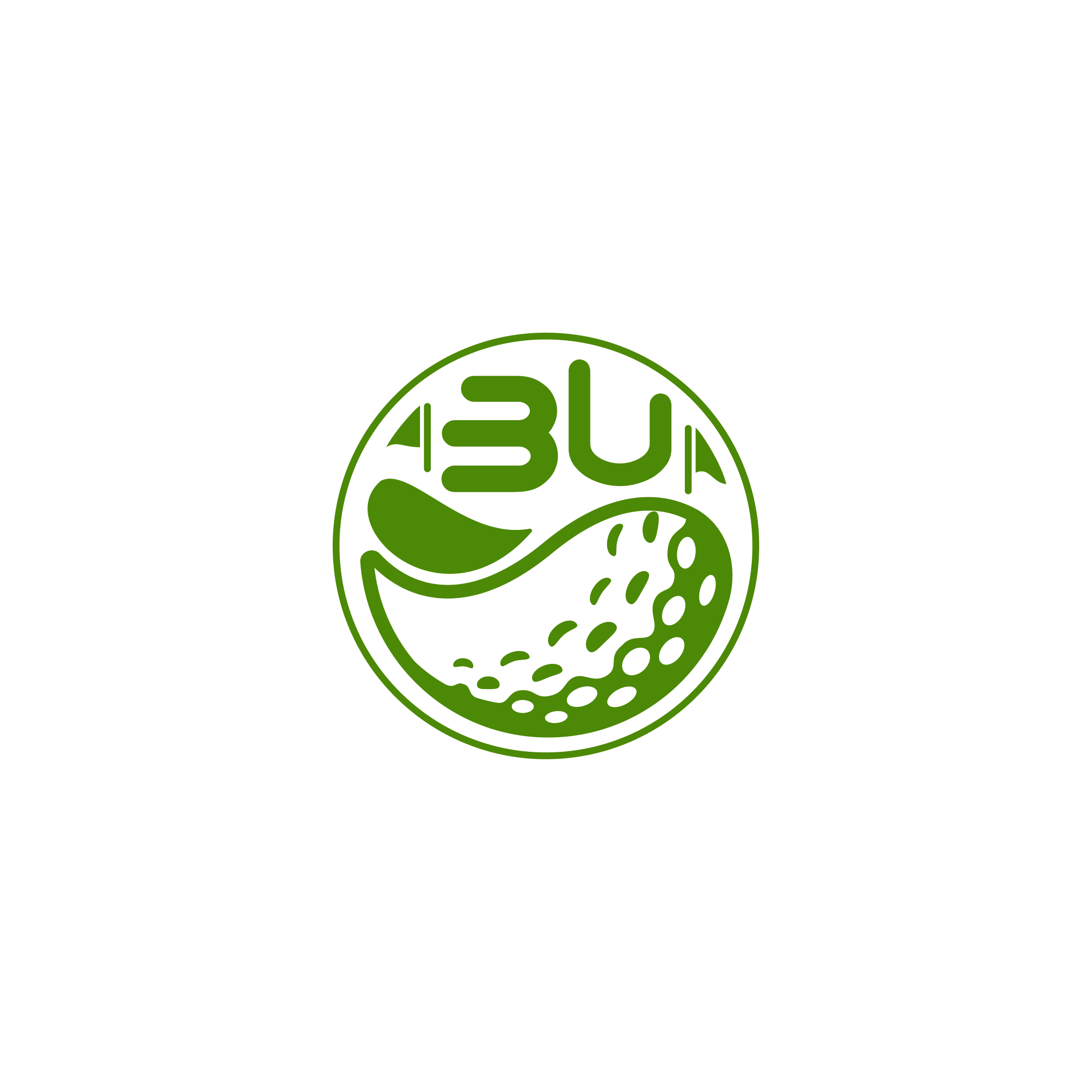 Diseño de Logo por Kr8v.in para 3 Under Golf Co | Diseño #33509156