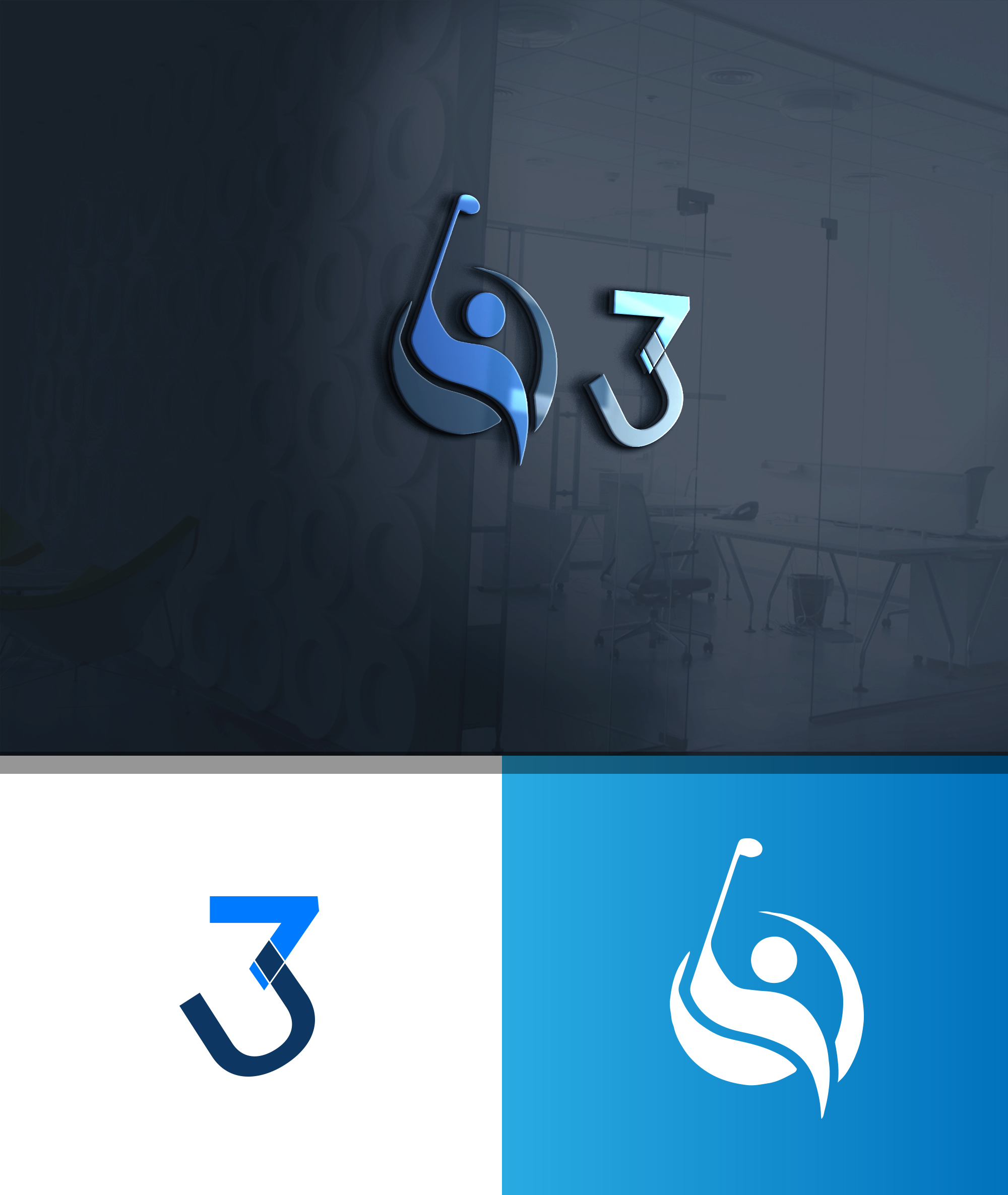 Logo Design by shahalam1957 for 3 Under Golf Co | Design #33485416