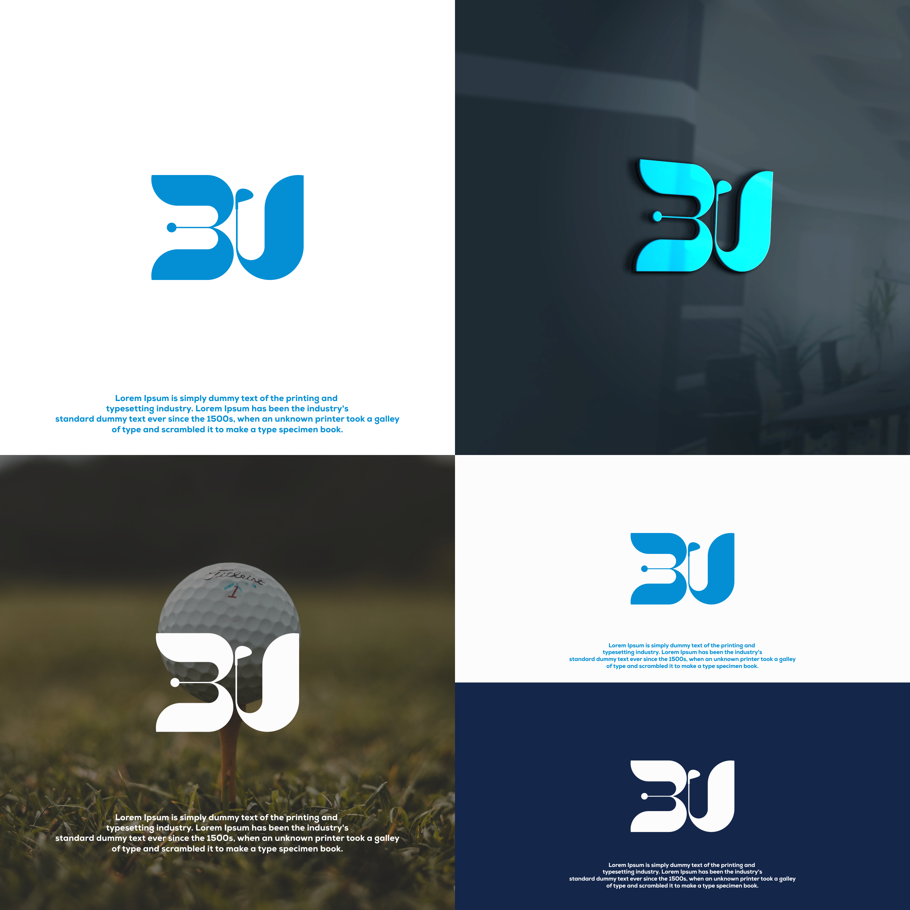 Logo Design by izdihaar studio for 3 Under Golf Co | Design #33488645