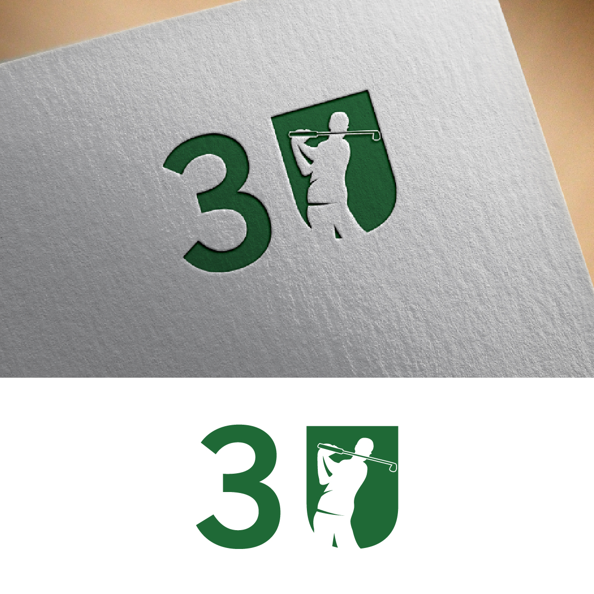Logo-Design von fly  design für 3 Under Golf Co | Design #33483832