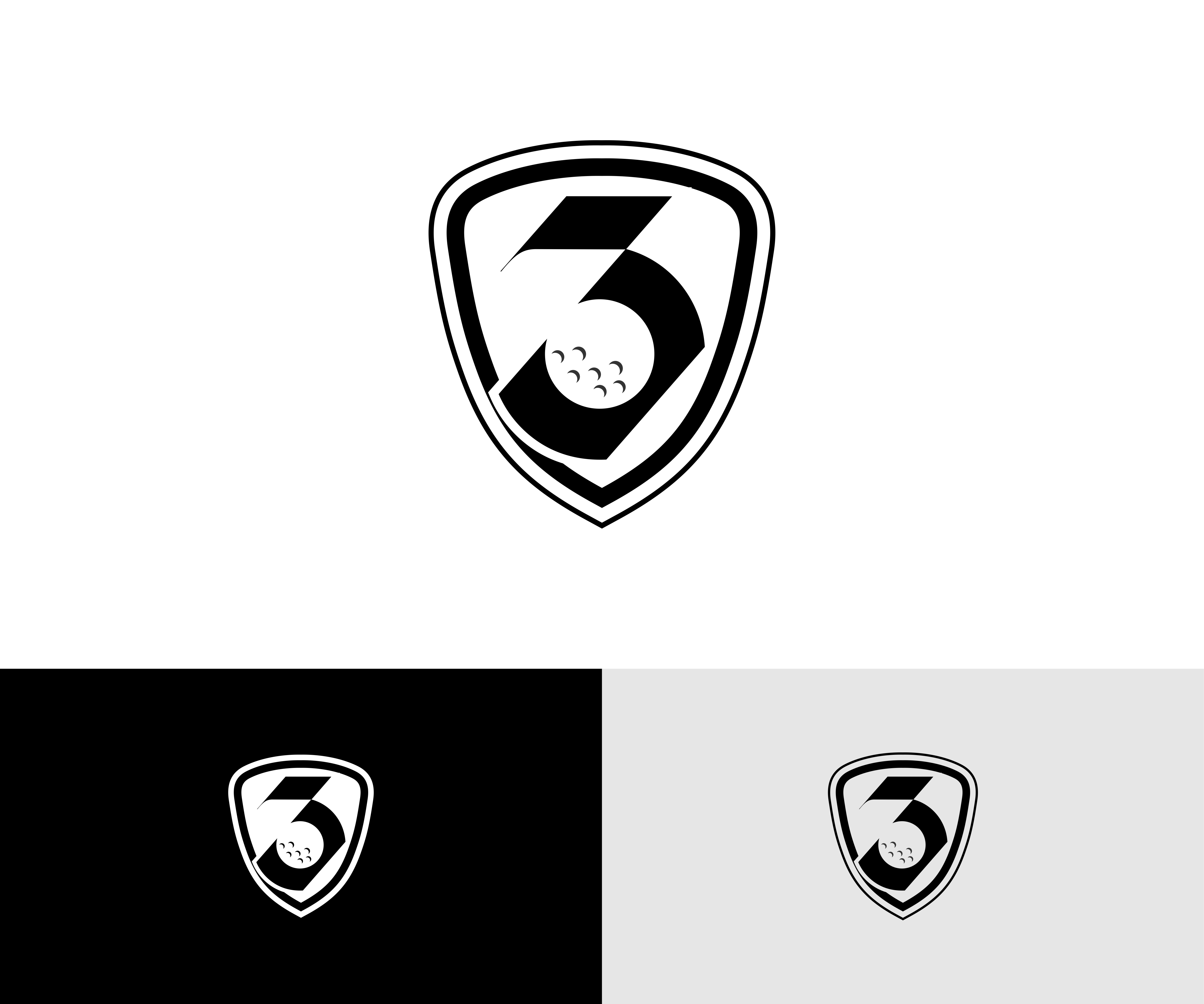 Logo Design by fespinosan for 3 Under Golf Co | Design #33489794