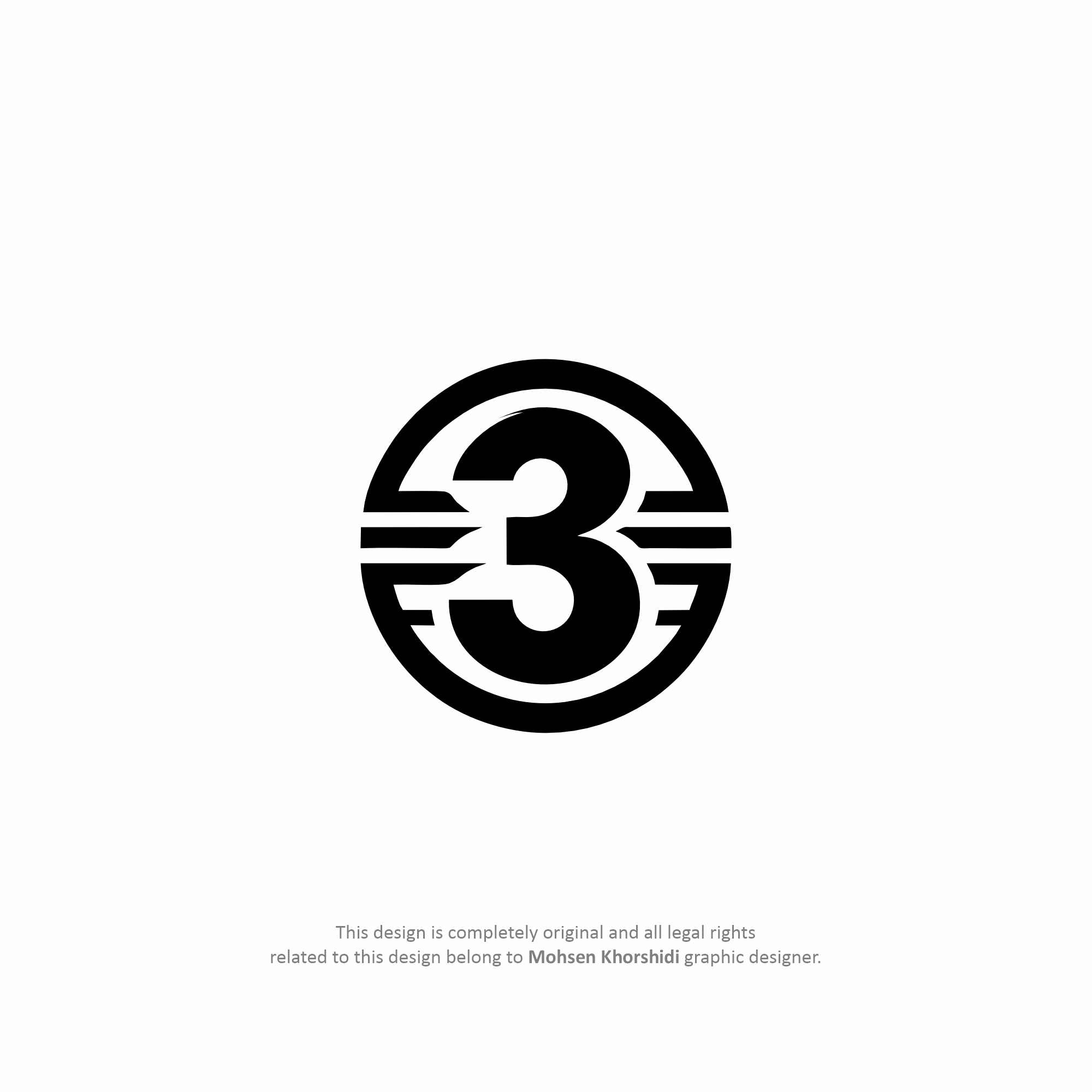 Logo Design by Mohsen Khorshidi for 3 Under Golf Co | Design #33526199