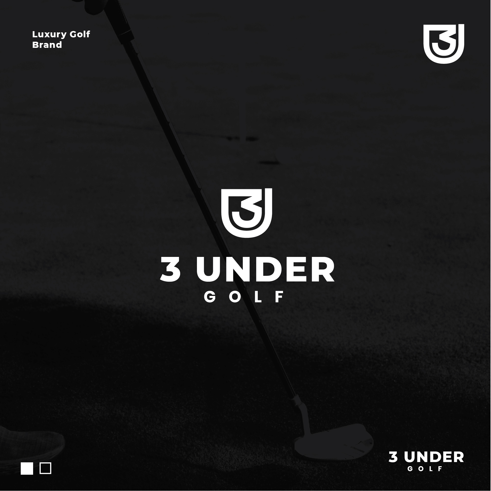 Logo Design by EIGHTGO for 3 Under Golf Co | Design #33487693