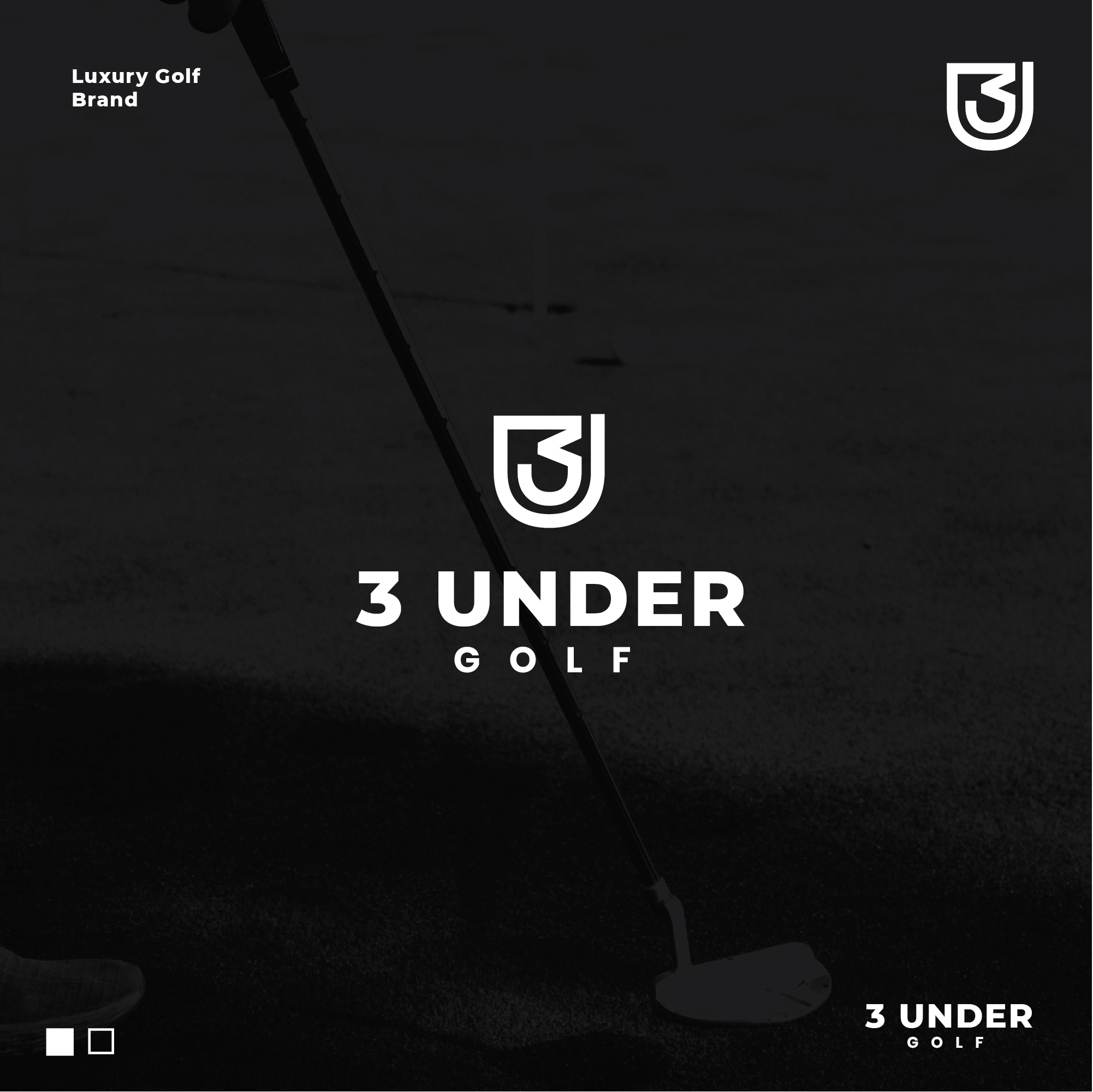 Logo Design by EIGHTGO for 3 Under Golf Co | Design #33487707