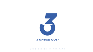 Diseño de Logo por ArtFarm para 3 Under Golf Co | Diseño: #33486872