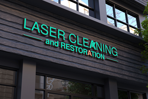 Diseño de Logo por Kavth para Laser Cleaning & Restoration  | Diseño: #33522199