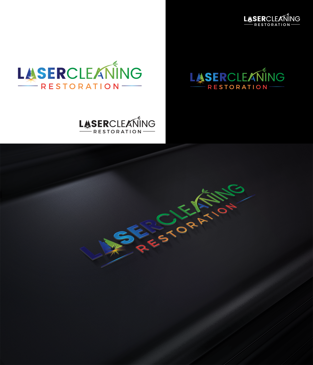 Diseño de Logo por RA-bica para Laser Cleaning & Restoration  | Diseño #33494890