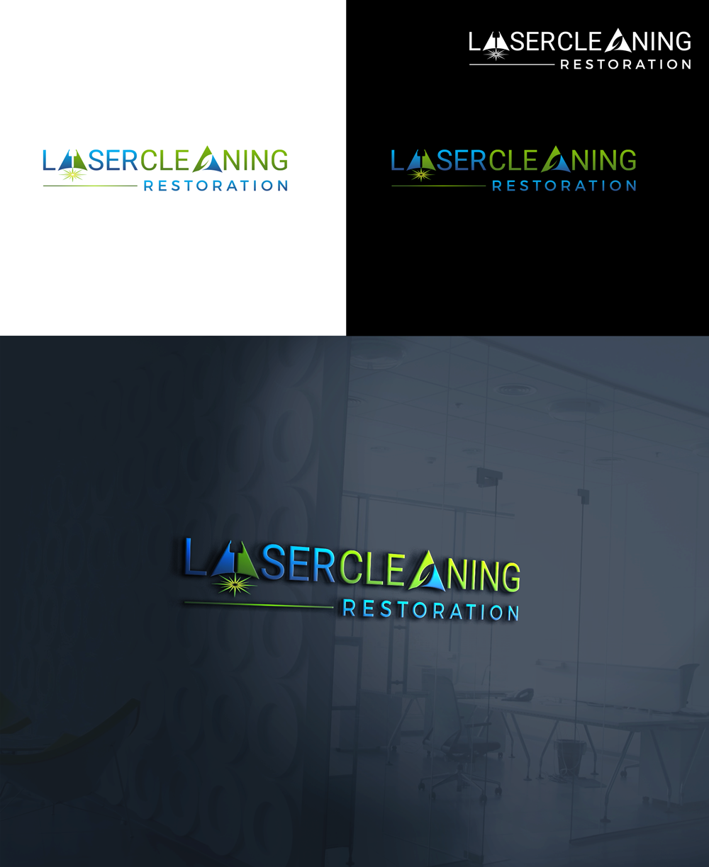 Logo Design by RA-bica for Laser Cleaning & Restoration  | Design #33495009